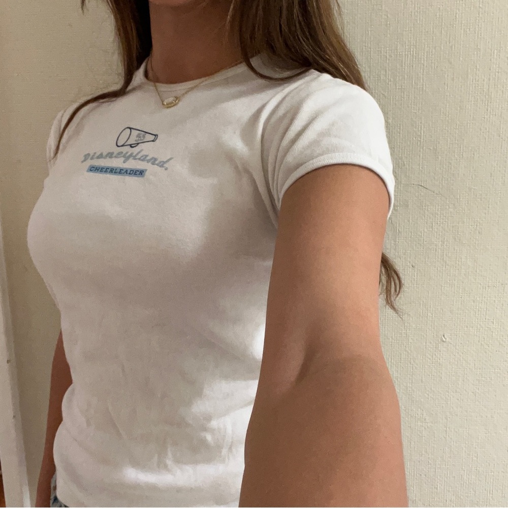 RARE Disneyland cheerleader tshirt